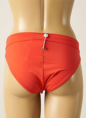 Bas de maillot de bain stretch culotte orange IODUS femme