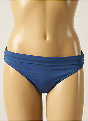 Bas de maillot de bain stretch culotte bleu IODUS femme