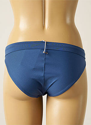 Bas de maillot de bain stretch culotte bleu IODUS femme