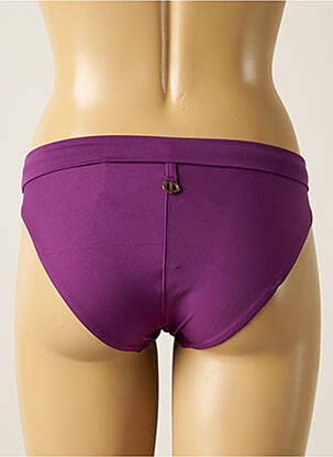 Bas de maillot de bain stretch culotte violet IODUS femme