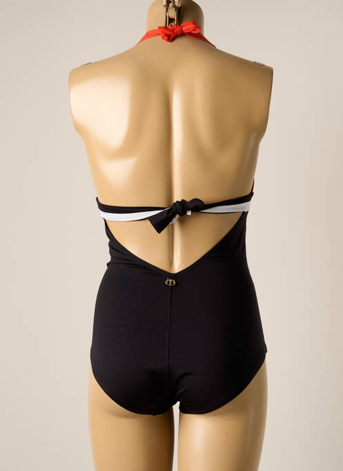 Maillot de bain 1 pièce orange IODUS pour femme