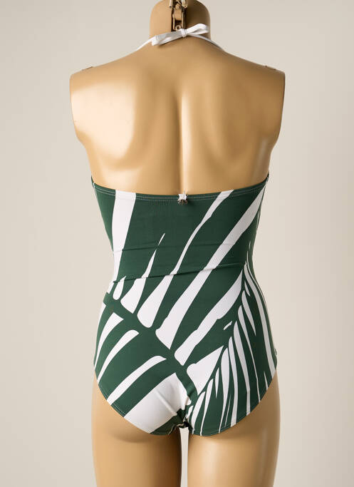 Maillot de bain 1 pièce vert IODUS pour femme