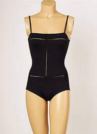 Maillot de bain 1 pièce haut soutien-gorge nageur haut soutien-gorge nageur noir IODUS femme
