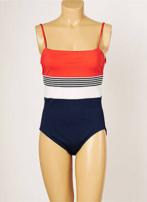 Maillot de bain 1 pièce haut soutien-gorge nageur haut soutien-gorge nageur bleu IODUS femme