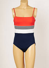 Maillot de bain 1 pièce haut soutien-gorge nageur haut soutien-gorge nageur bleu IODUS femme