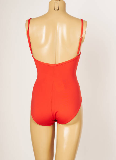 Maillot de bain 1 pièce orange IODUS pour femme