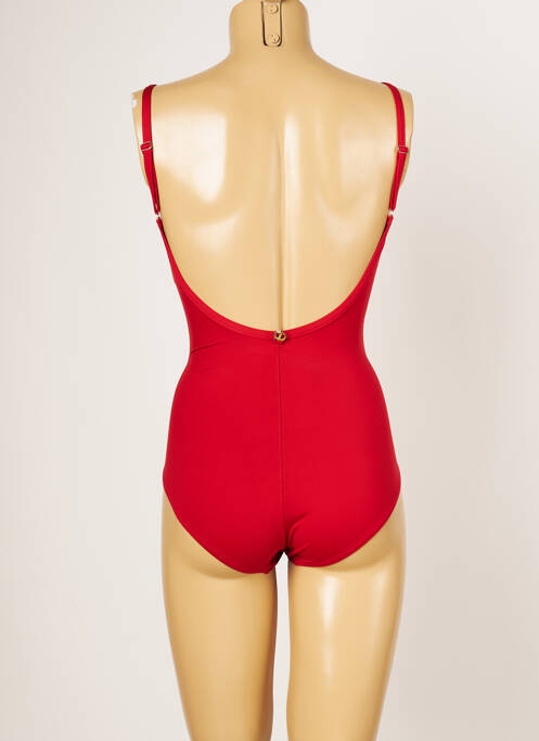 Maillot de bain 1 pièce rouge IODUS pour femme