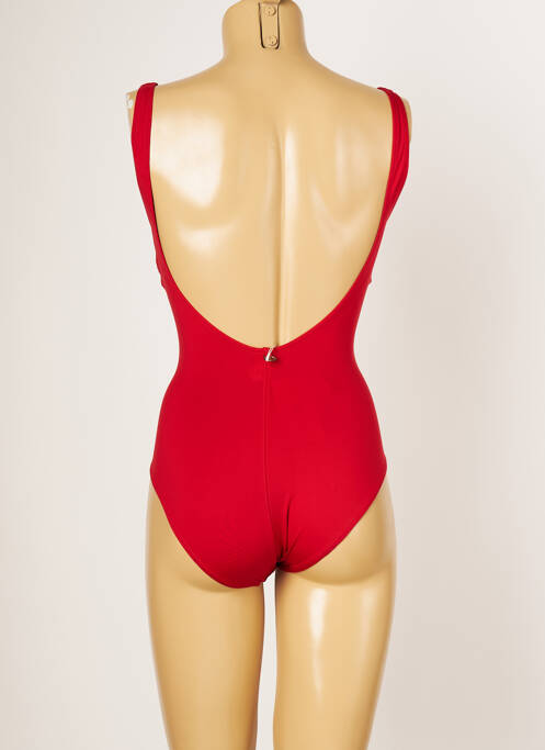 Maillot de bain 1 pièce rouge IODUS pour femme