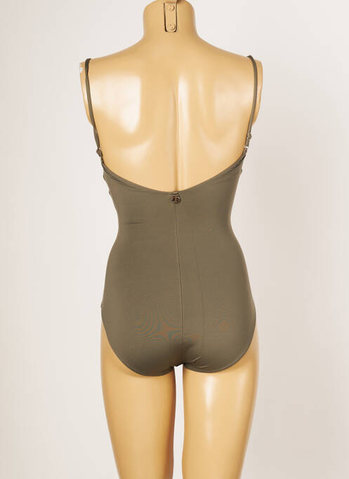 Maillot de bain 1 pièce vert IODUS pour femme