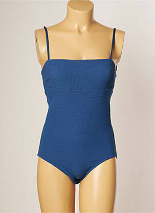 Maillot de bain 1 pièce haut soutien-gorge nageur haut soutien-gorge nageur bleu IODUS femme
