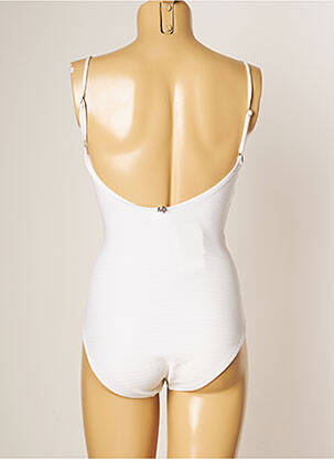 Maillot de bain 1 pièce haut soutien-gorge nageur haut soutien-gorge nageur blanc IODUS femme