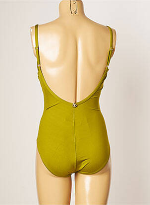 Maillot de bain 1 pièce haut soutien-gorge emboitant haut soutien-gorge emboitant vert IODUS femme