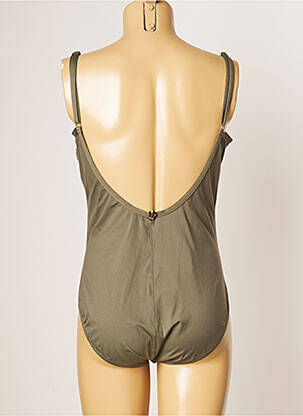 Maillot de bain 1 pièce haut soutien-gorge emboitant haut soutien-gorge emboitant vert IODUS femme