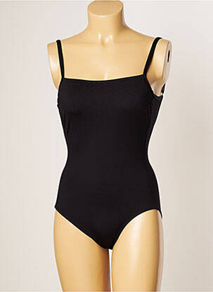 Maillot de bain 1 pièce haut soutien-gorge emboitant haut soutien-gorge emboitant noir IODUS femme
