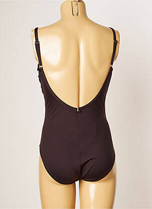 Maillot de bain 1 pièce haut soutien-gorge emboitant haut soutien-gorge emboitant noir IODUS femme