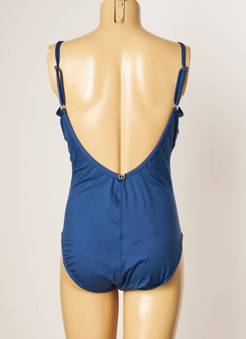 Maillot de bain 1 pièce bleu IODUS pour femme