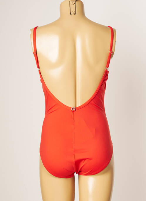 Maillot de bain 1 pièce orange IODUS pour femme