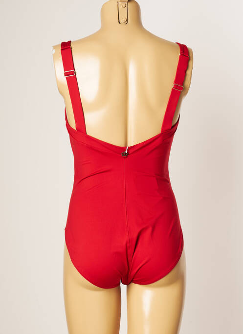 Maillot de bain 1 pièce rouge IODUS pour femme