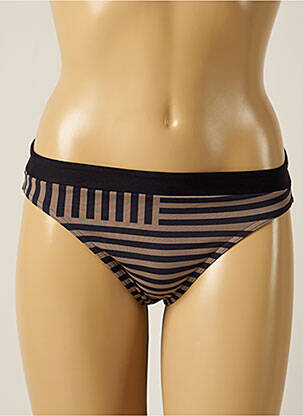 Bas de maillot de bain micro fibres culotte beige IODUS femme