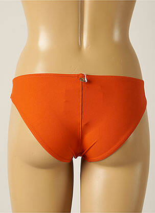 Bas de maillot de bain micro fibres culotte orange IODUS femme