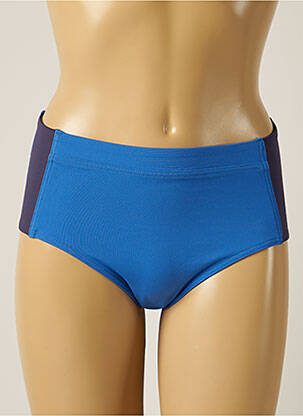 Bas de maillot de bain stretch culotte bleu IODUS femme