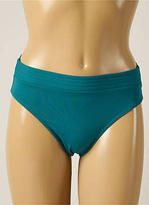 Bas de maillot de bain micro fibres culotte vert IODUS femme