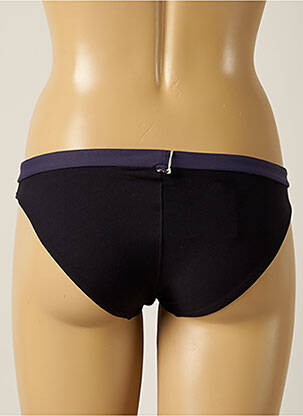 Bas de maillot de bain micro fibres culotte bleu IODUS femme
