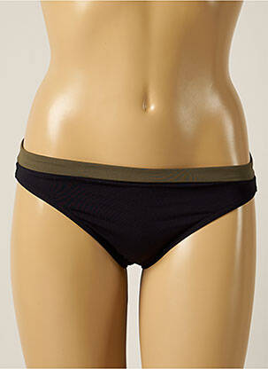 Bas de maillot de bain micro fibres culotte vert IODUS femme
