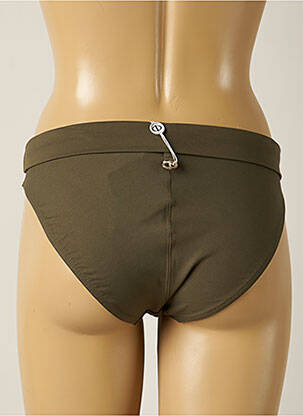 Bas de maillot de bain micro fibres culotte vert IODUS femme