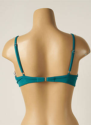 Haut de maillot de bain haut soutien-gorge emboitant haut soutien-gorge emboitant bleu IODUS femme