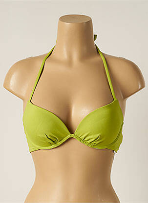 Haut de maillot de bain haut soutien-gorge emboitant haut soutien-gorge emboitant vert IODUS femme
