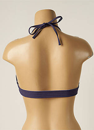 Haut de maillot de bain stretch haut triangles bleu IODUS femme