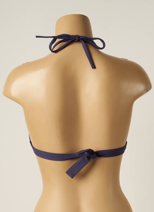 Haut de maillot de bain bleu IODUS pour femme