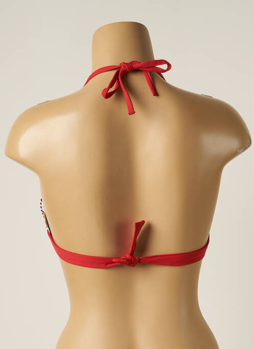 Haut de maillot de bain rouge IODUS femme
