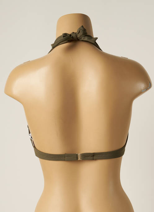 Haut de maillot de bain vert IODUS pour femme