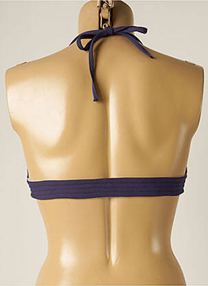 Haut de maillot de bain stretch haut triangles bleu IODUS femme