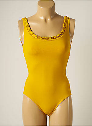 Maillot de bain 1 pièce brassieres brassieres jaune IODUS femme