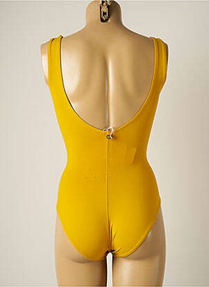 Maillot de bain 1 pièce brassieres brassieres jaune IODUS femme