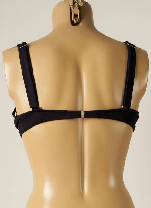 Haut de maillot de bain noir IODUS pour femme