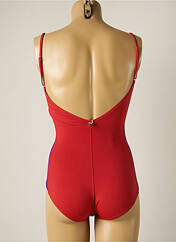 Maillot de bain 1 pièce rouge IODUS pour femme seconde vue