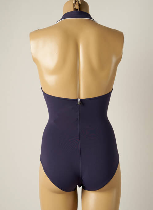 Maillot de bain 1 pièce bleu IODUS pour femme