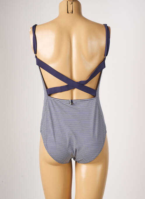 Maillot de bain 1 pièce bleu IODUS pour femme