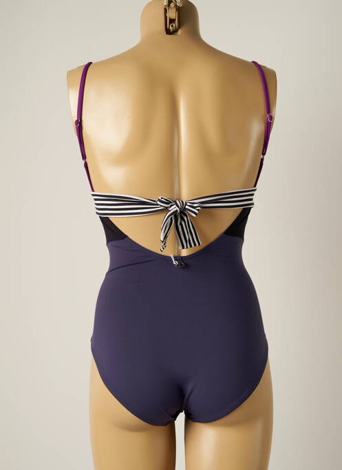 Maillot de bain 1 pièce violet IODUS femme