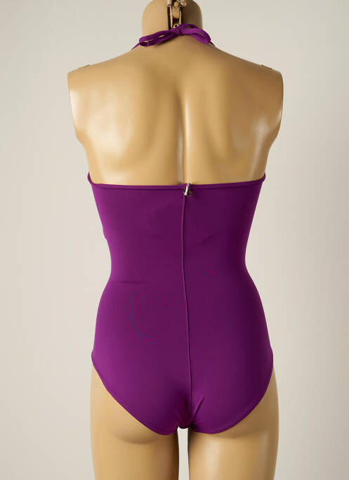 Maillot de bain 1 pièce violet IODUS pour femme