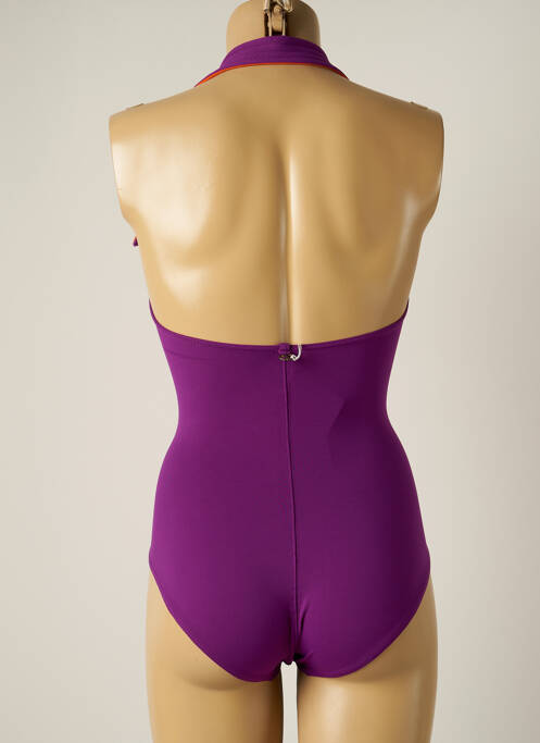 Maillot de bain 1 pièce violet IODUS pour femme