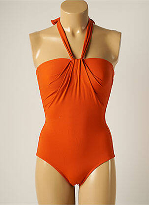 Maillot de bain 1 pièce brassieres brassieres orange IODUS femme