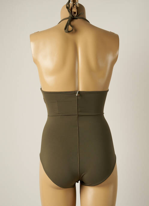 Maillot de bain 1 pièce vert IODUS pour femme