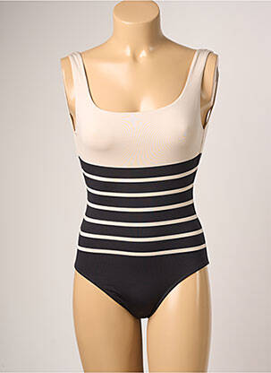 Maillot de bain 1 pièce haut bandeau haut bandeau noir IODUS femme