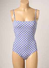 Maillot de bain 1 pièce brassieres brassieres bleu IODUS femme