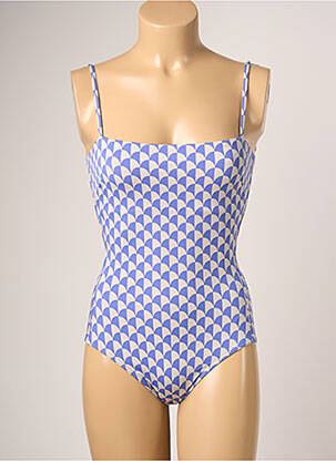 Maillot de bain 1 pièce brassieres brassieres bleu IODUS femme